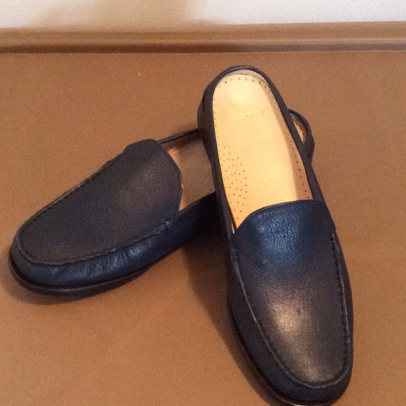 Cole Haan Shoes - Excellent! Women’s Cole Haan Mules Navy Blue Sz 8B